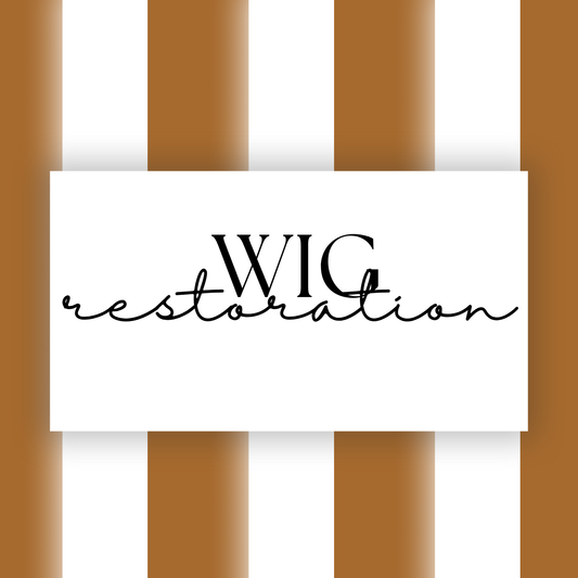 Wig Restoration
